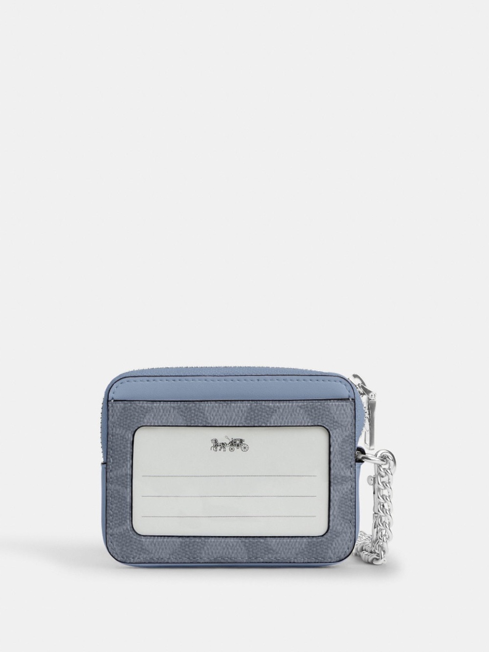 Zip Card Case In Signature Canvas